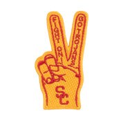 USC Trojans Gold Victory Fingers Embroidered Patch